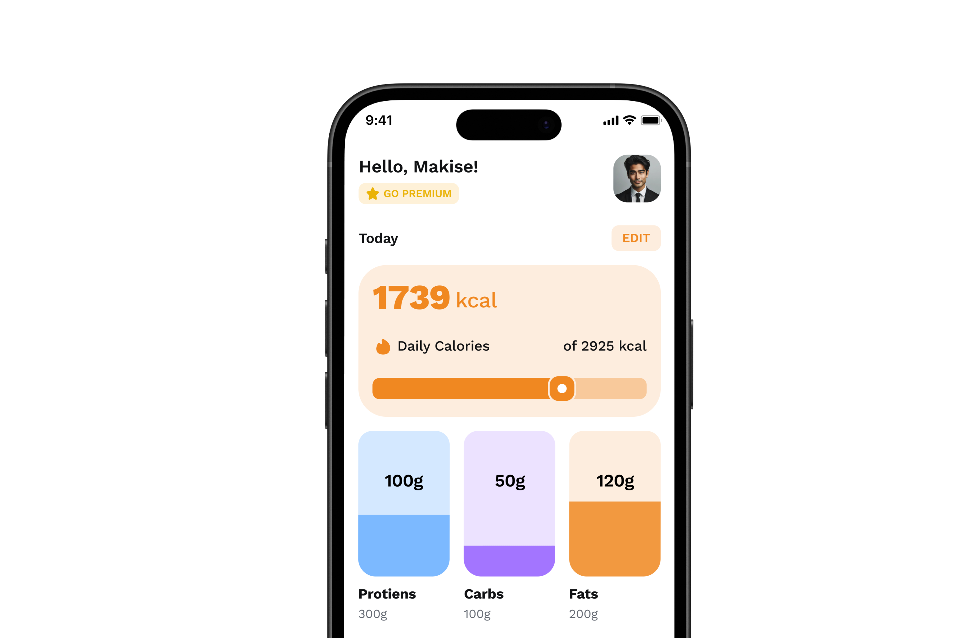 Saca App Mockup